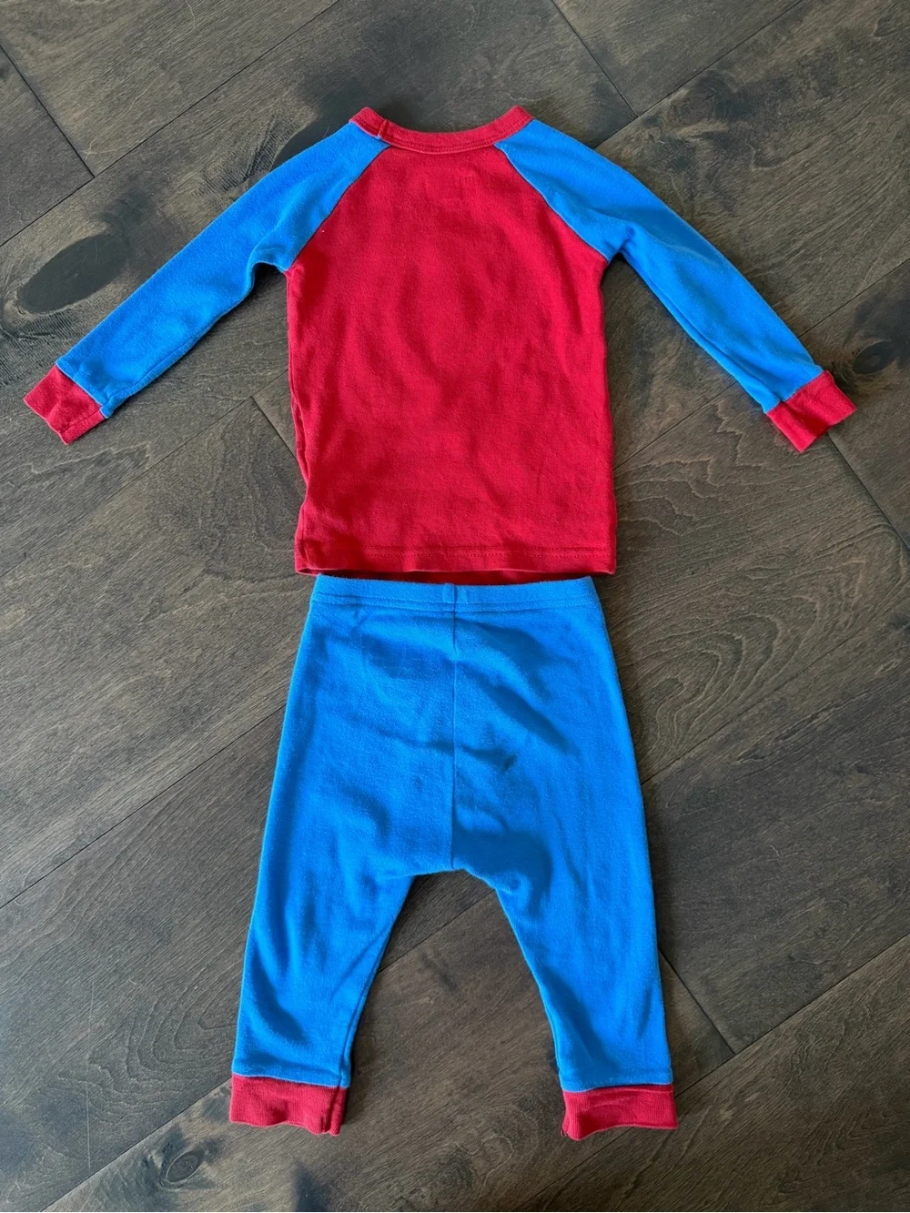 GAP Red & Blue Spider-Man Two-Piece Pajama Set